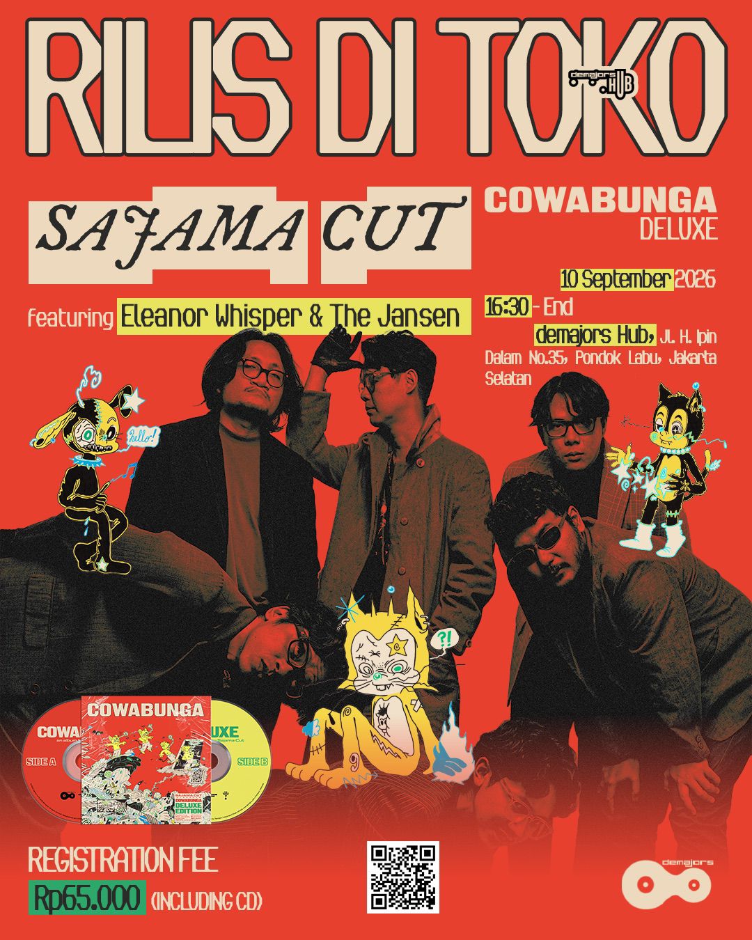 RILIS DI TOKO: Sajama Cut - Cowabunga Deluxe