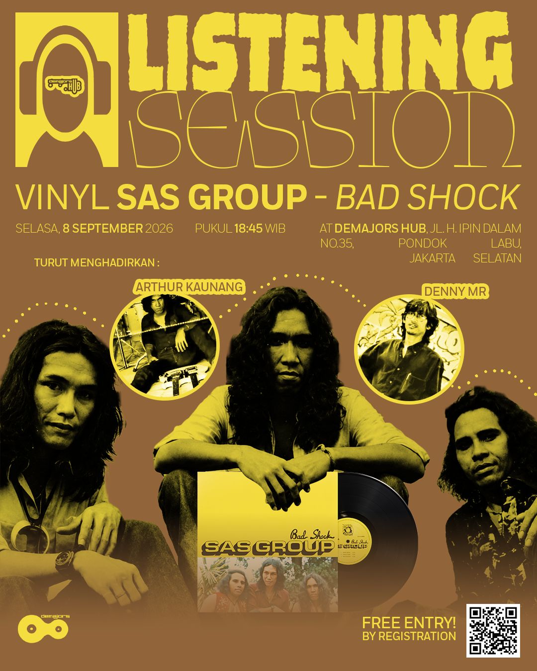 Listening Session: SAS Group - Bad Shock Vinyl