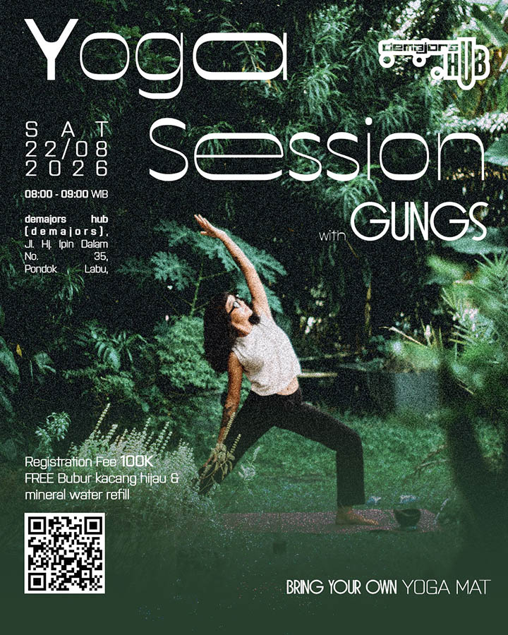 Yoga Session bersama GUNGS (Raissa Faranda)